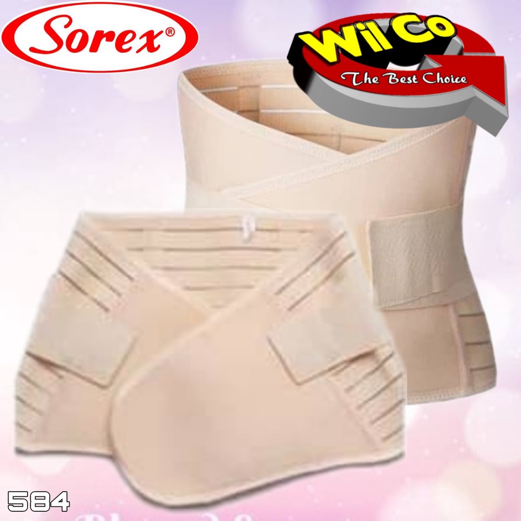 K584 - [Per 1 Pcs ] SETAGEN KORSET PELANGSING PERUT SOREX SLIMMING CORSET SOREX FREE SIZE