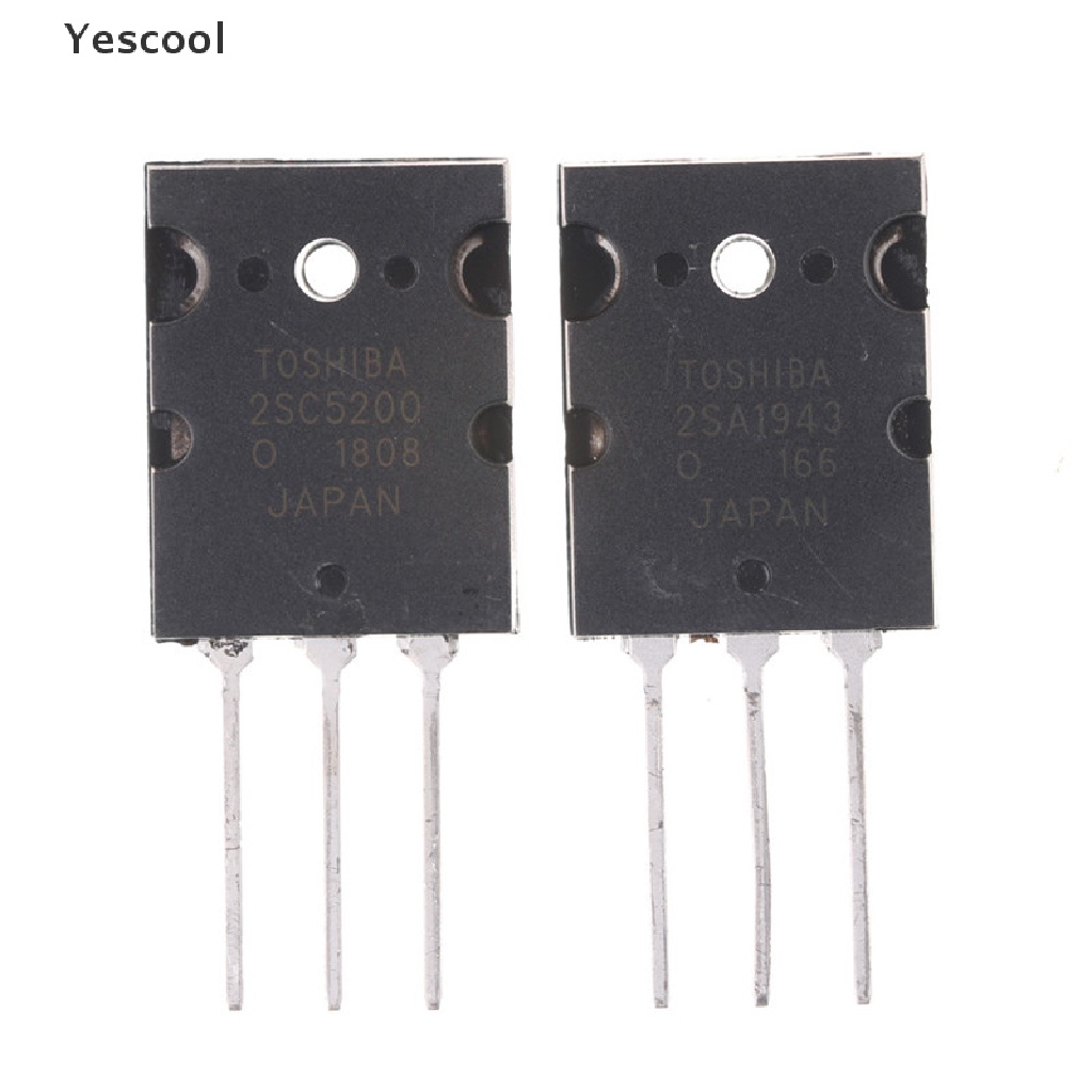 Yescool 1pair 2SA1943 &amp; 2SC5200 PNP Power Transistor .