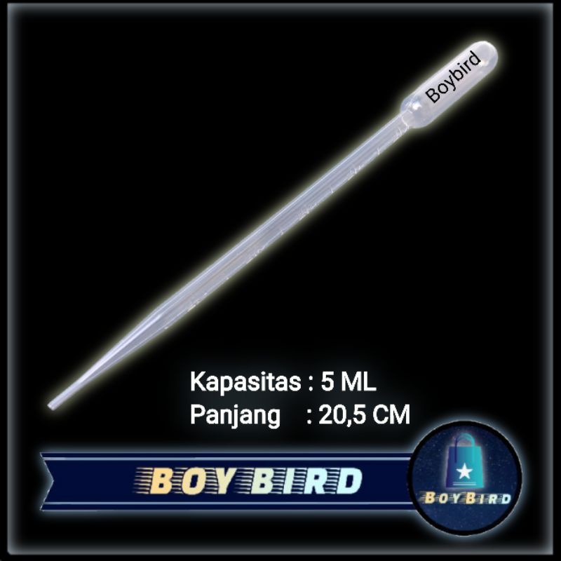 pipet plastik 5ml / pipet 5ml / pipet tetes /pipet / pipet plastik