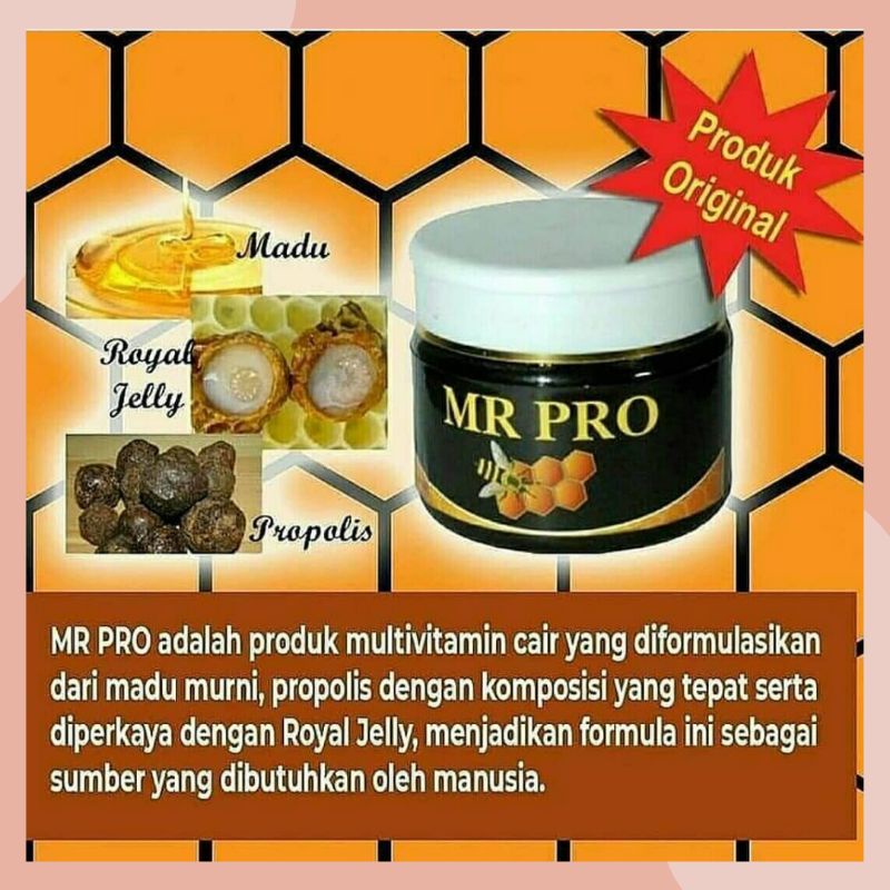 

Mr Pro Madu Alami Untuk Menaikan Berat Badan & Menjaga Daya Tahan Tubuh