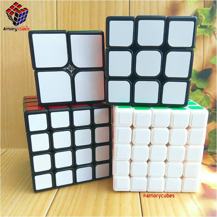 Rubik Kubus - Pelumas Rubik - Rubik Yongjun Jual Paket Rubik 2X2 Guanpob,3X3 Guanlongb,4X4