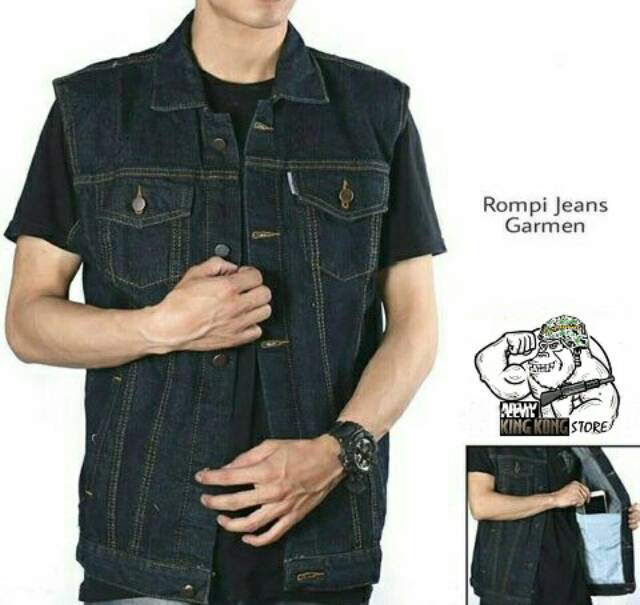 Rompi Jeans Pria