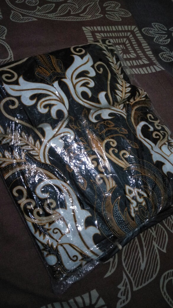 Kemeja Batik Pria Jumbo Big Size 4l-5l Lengan Panjang Atasan Baju Batik Pria Ukuran Besar Dhl-lm