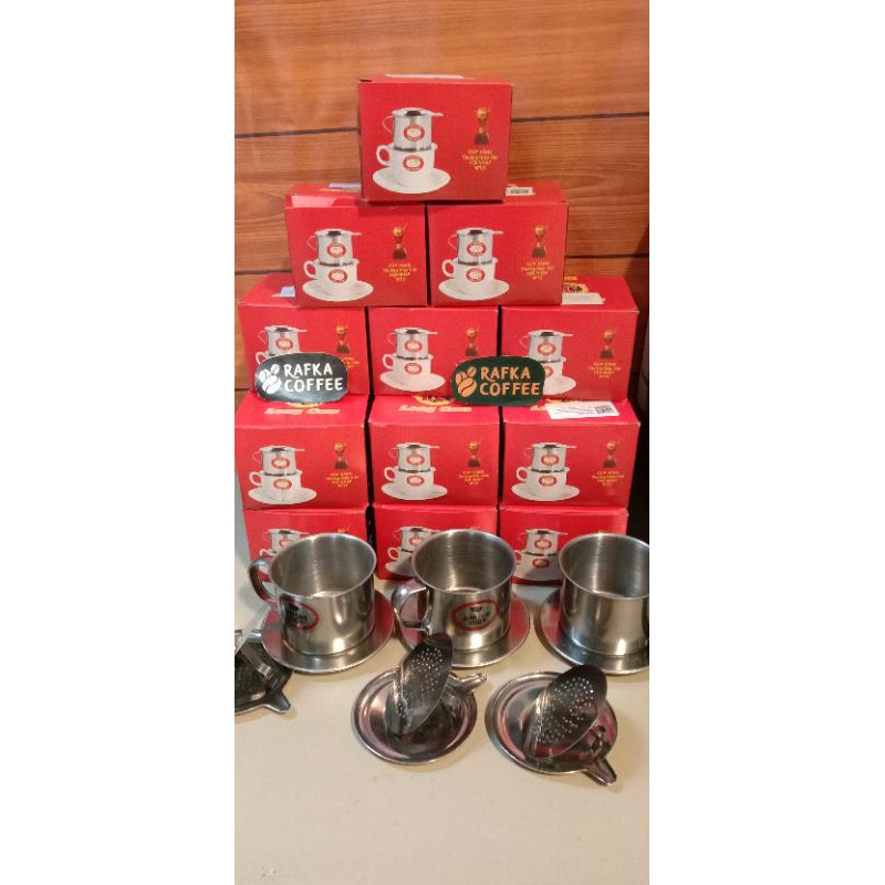 

Vietnam drip (Besar) atau penyaring coffee (8Q) type (Xl) FREE BUBLE WARP