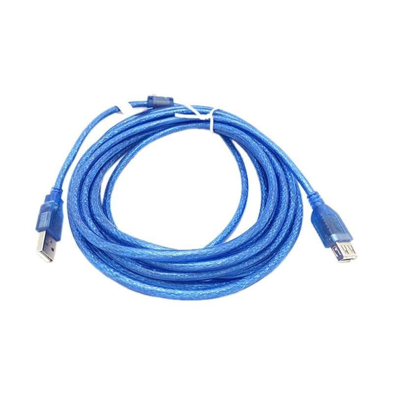 CABLE USB 2.0 EXTENSION NYK 5M MALE-FEMALE 480MBPS - KABEL PERPANJANGAN USB2.0 5 METER