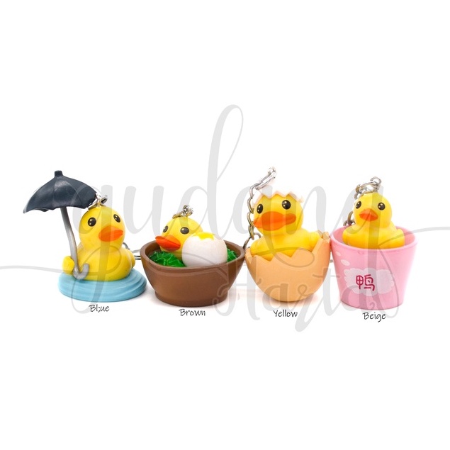 Gantungan Kunci Baby Duck Keychain Motif Anak Bebek GH 302317