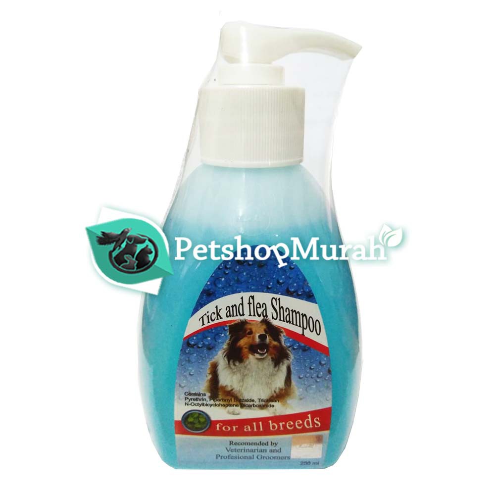 Raid All Sanitiser Tick and Flea Shampoo Anjing Anti Kutu 250 mL