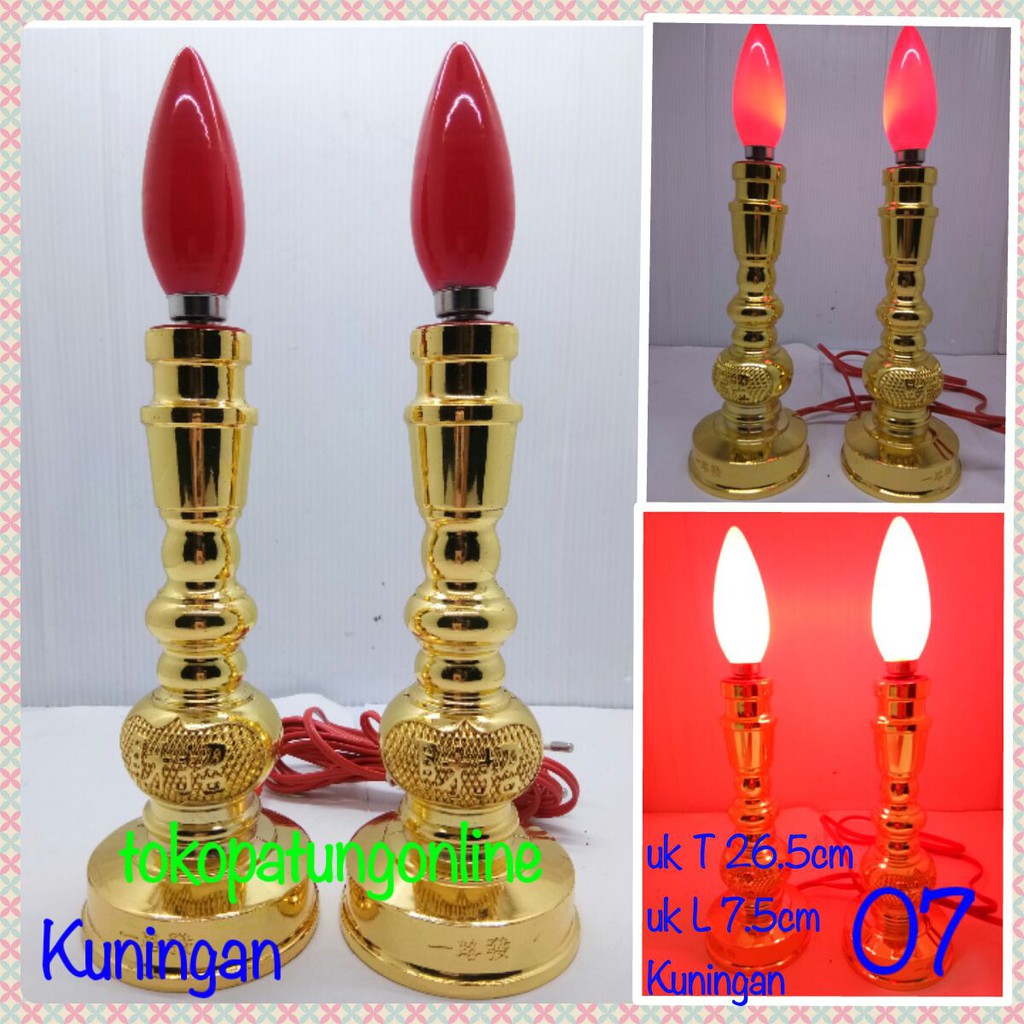 Lampu Sembahyang Kuningan T 07