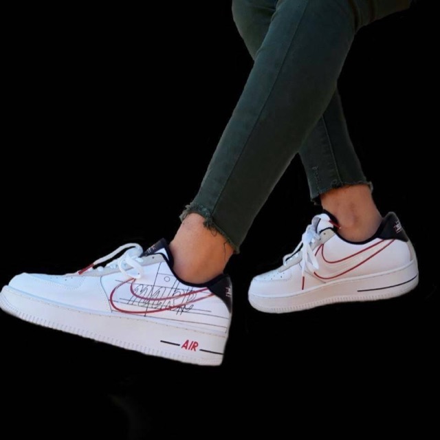 air force 1 script swoosh