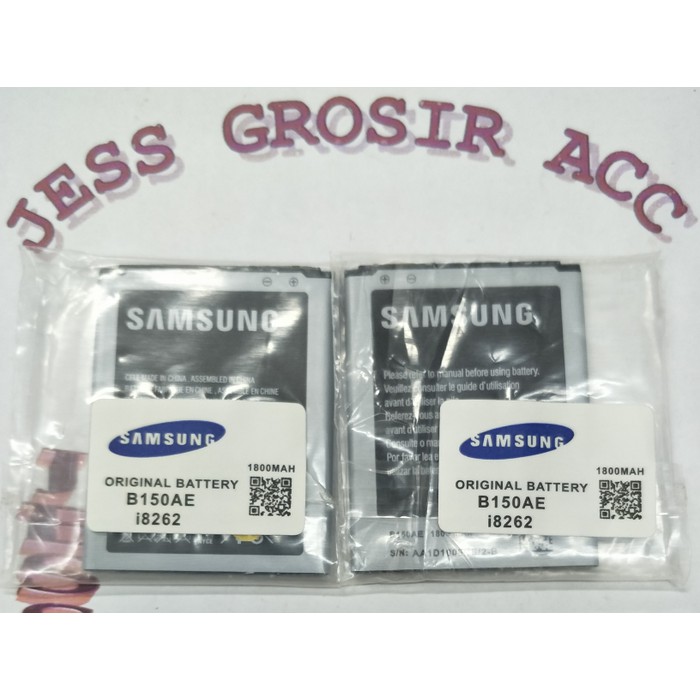 Baterai Battery Samsung GALAXY Core 1 i8262 i8260 G3508 ( B150AE ) - Hitam