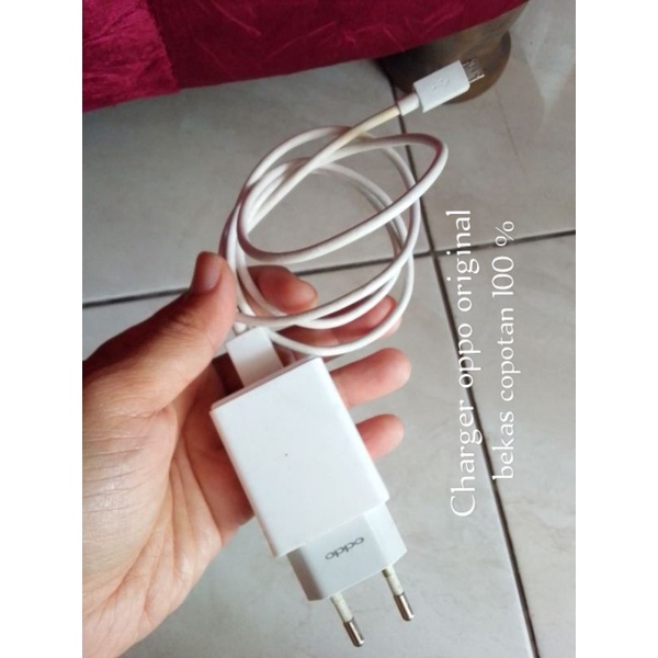 Charger oppo original bekas bawaan
