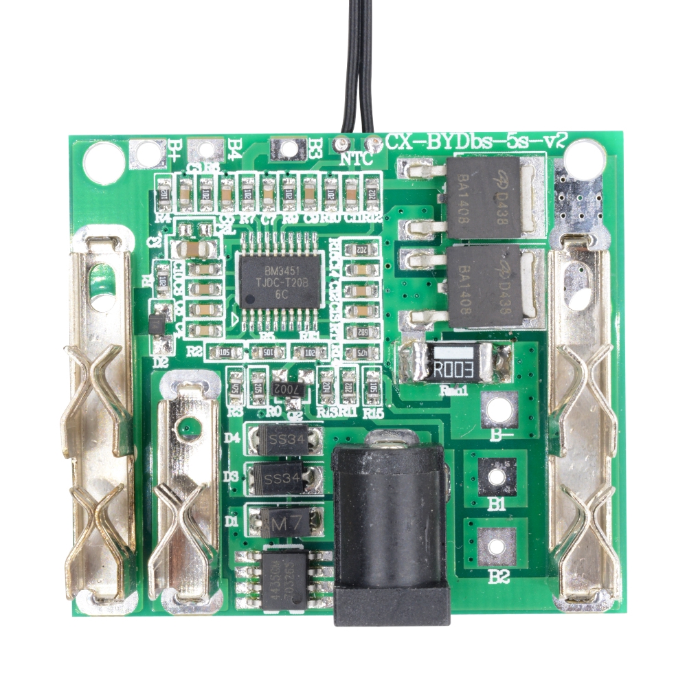 ✫〖ready to ship/COD〗✫ Board Pelindung Circuit Board Baterai Lithium Li-ion 5S 20A 19 / 21V