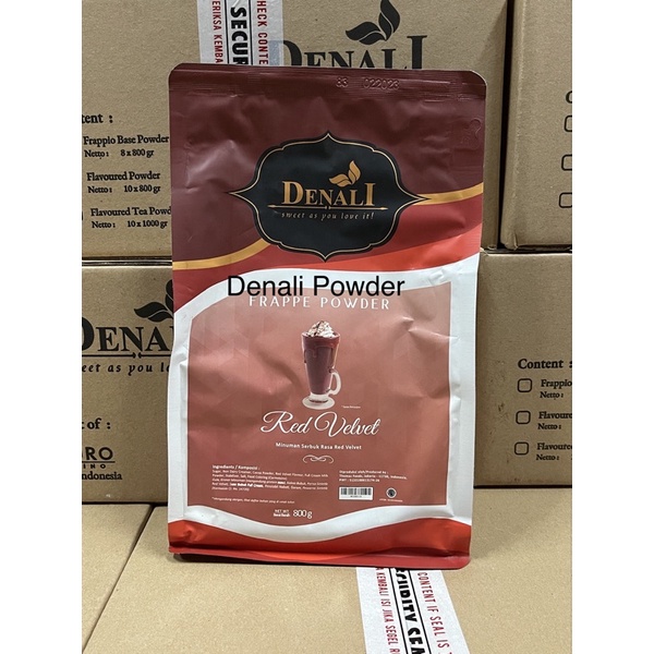 

Denali Red velvet powder