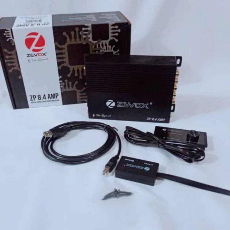 Prosesor Zevox ZP 8.4 AMP - DSP Prosesor Zevox ZP 8.4 AMP By Vox Research