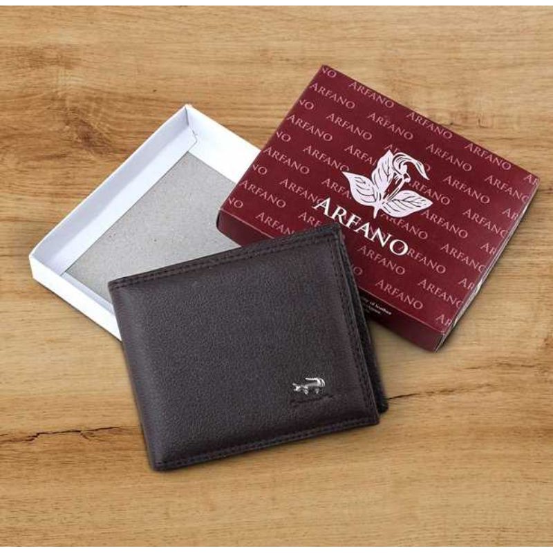 Dompet Dimpet Pria Kulit Sintetis Asli Wallet Leather Donpet Cowok Laki laki Distro Premium Original Murah Keren