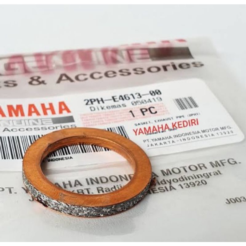 PAKING KNALPOT MIO M3 MIO S MIO Z SOUL GT 125 FINO FI 125 FREEGO FAZZIO ASLI ORI YAMAHA 2PH E4613 00