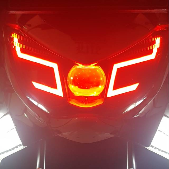 Headlamp Nmax + BIled Pajero Dakar + Lazy Eye