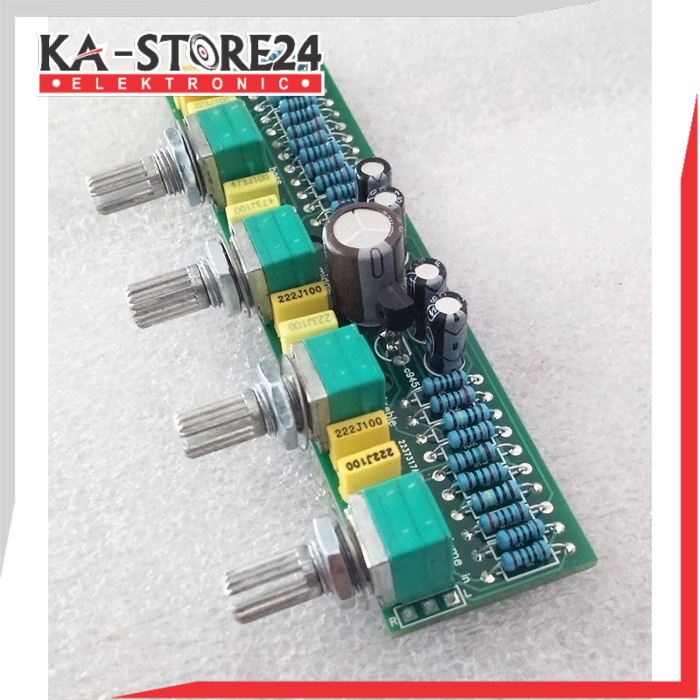 Modul Stereo Tone Control 2 Transistor Plus Middle
