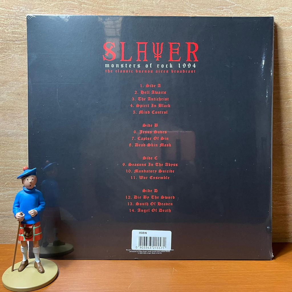 PIRINGAN HITAM - VINYL SLAYER - Monsters Of Rock 1994 (Limited Edition)