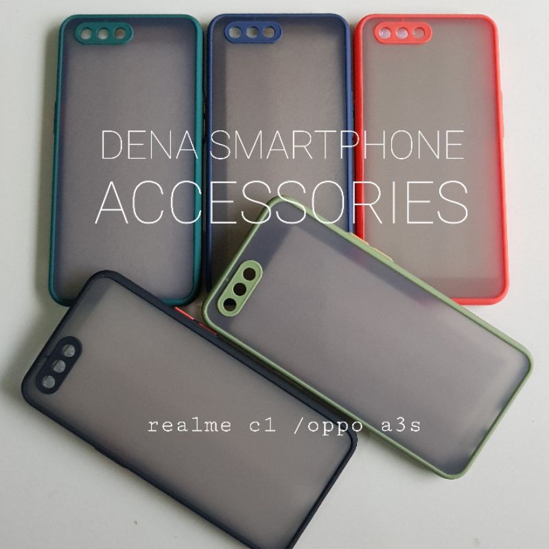 Soft Case Cover My choice Aero Protect Camera Realme C1