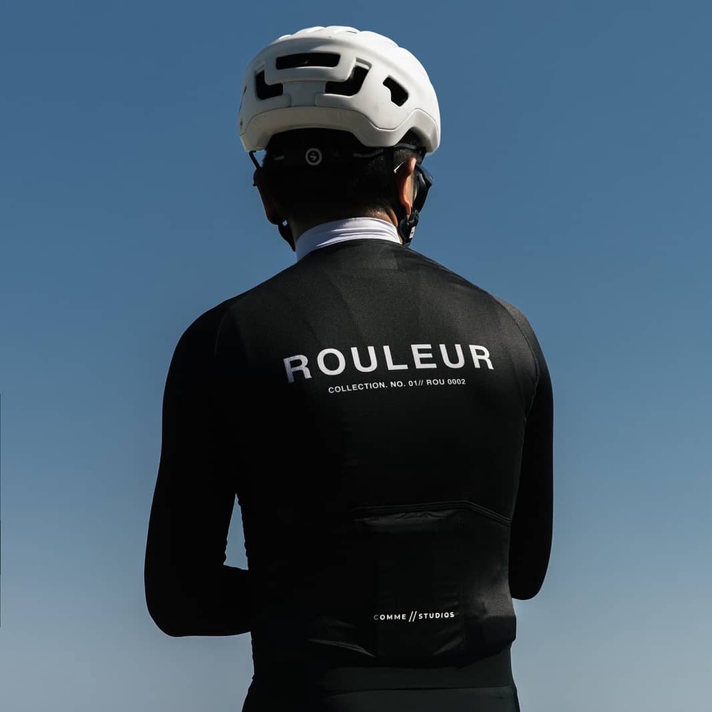 BAJU SEPEDA LENGAN PANJANG LAKI LAKI Jersey Comme Studios Long Sleeve Rouleur