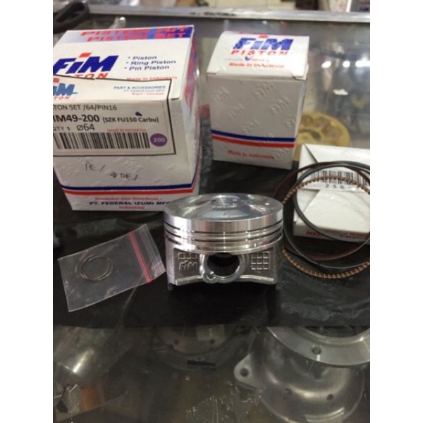 Piston Seher kit Satria fu 150 FIM-49