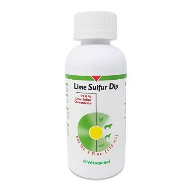 Jual Vetoquinol Lime Sulfur Dip 4 Oz 118 Ml Indonesia Shopee Indonesia