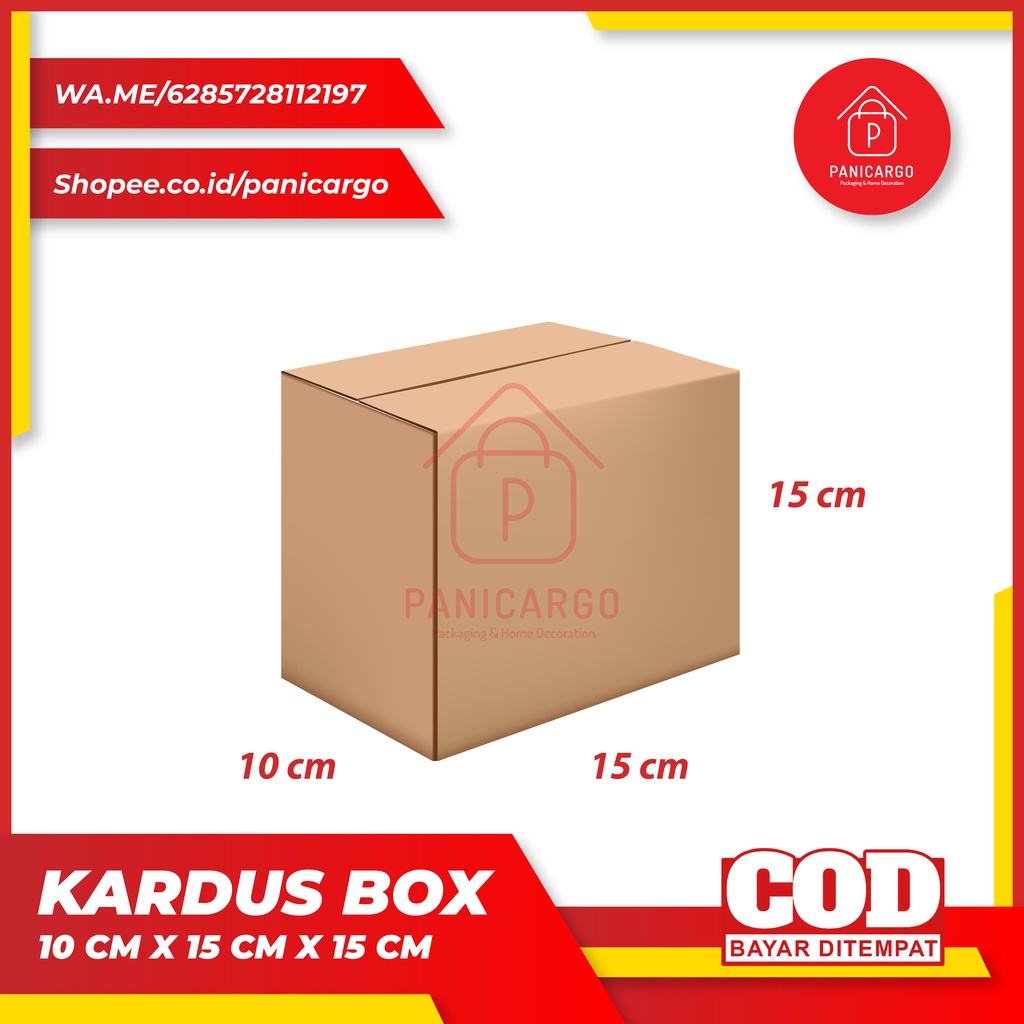 

TERMURAH!!! Kardus Besar 10x15x15 cm / Kardus Packing / Kardus Bekas / Kardus Pindahan