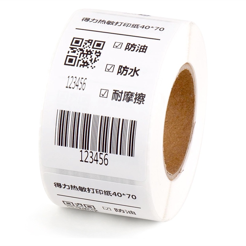 

Deli Thermal Label Paper / Kertas Label Thermal Warna Putih, Ramah Lingkungan 300-1000 lembar 11872