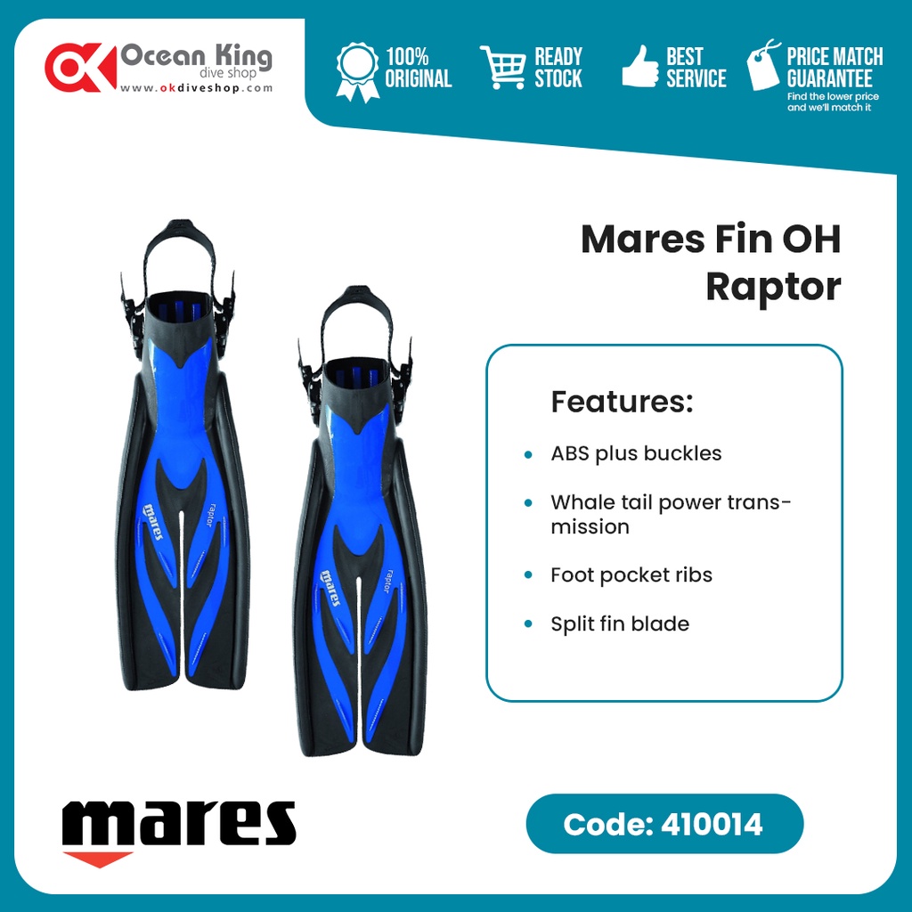 Fin Mares OH Raptor - Diving Fins