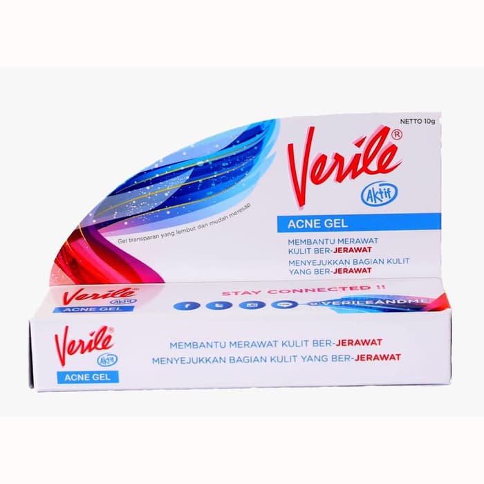 VERILE ACNE GEL JERAWAT / Anti Bakteri / Anti Jamur