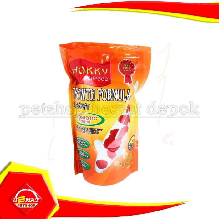 Makanan Ikan Hokky Growth Formula 1 kg pakan pelet koi fish food