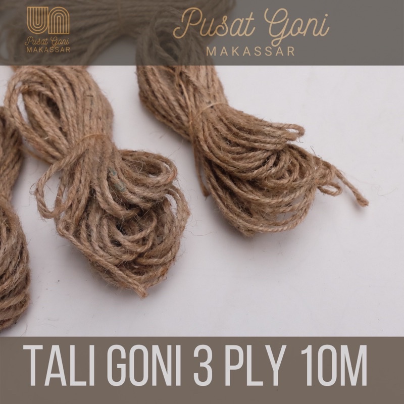

Tali Goni 3 Ply 10 Meter - Tali Hamper - Tali Souvenir
