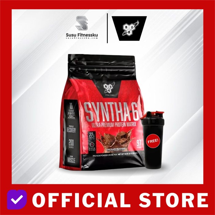 {cantikstore} BSN Syntha 6 Syntha6 10Lb - Coklat Tanpa Bonus Diskon
