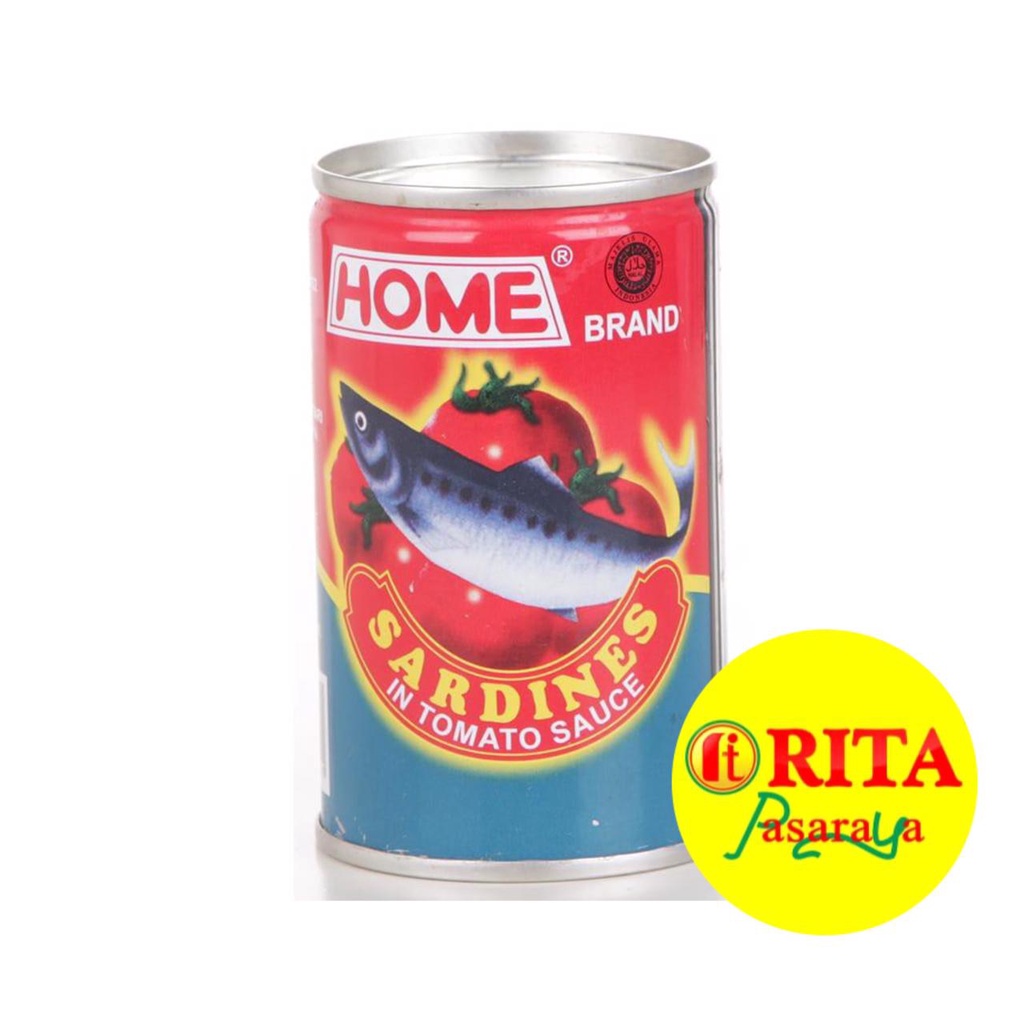 

Home Brand Sardines Tomat Sauce 155gr