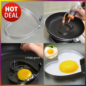 Cetakan Telur Telor Bentuk Hati / Egg Mold Love