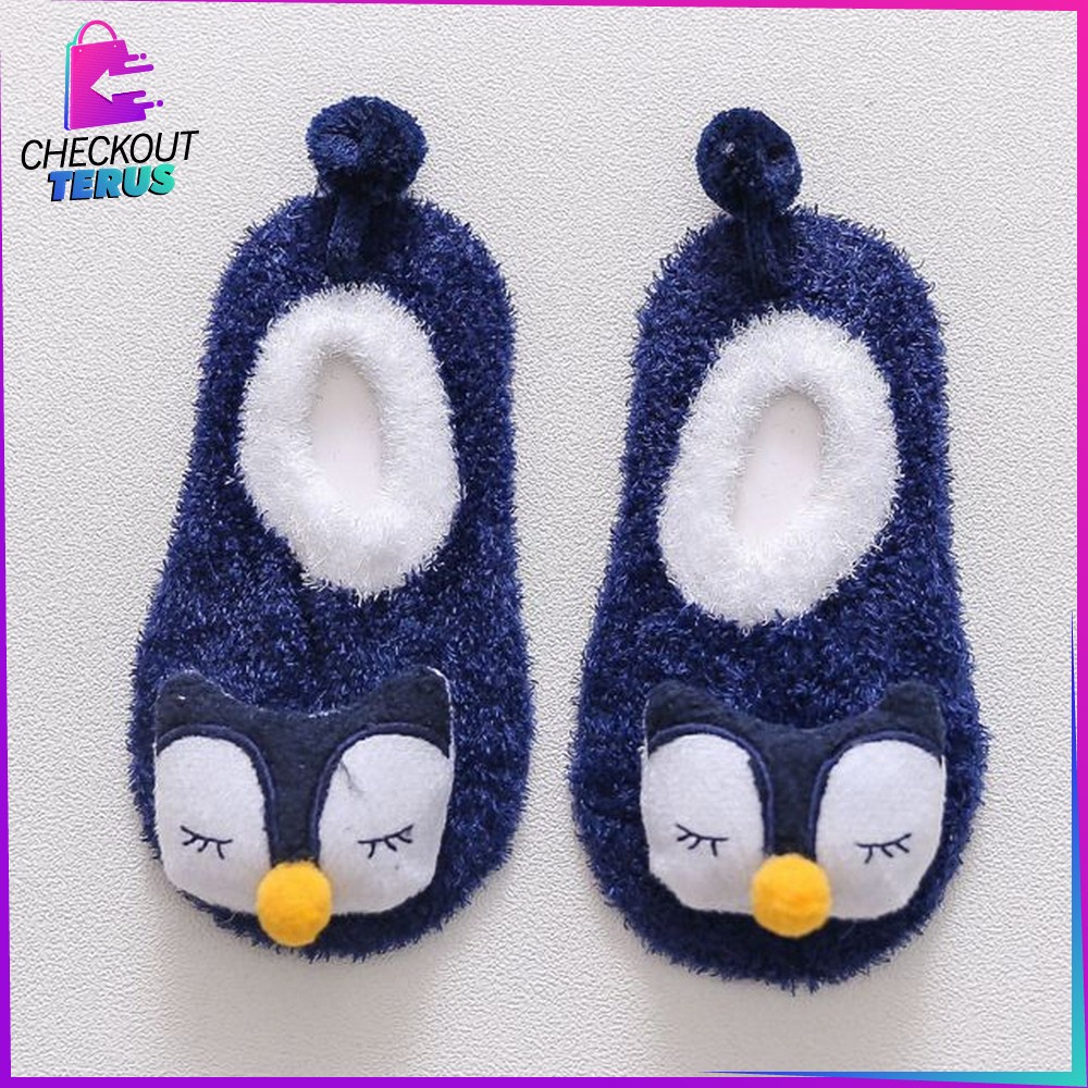 CT P15 Sepatu Prewalker Anak Bayi Kaos Kaki Korea Style Kaus Kaki Anak Bayi Lembut Motif Animal Baby Socks Sepatu Kaos Kaki Bayi Lucu