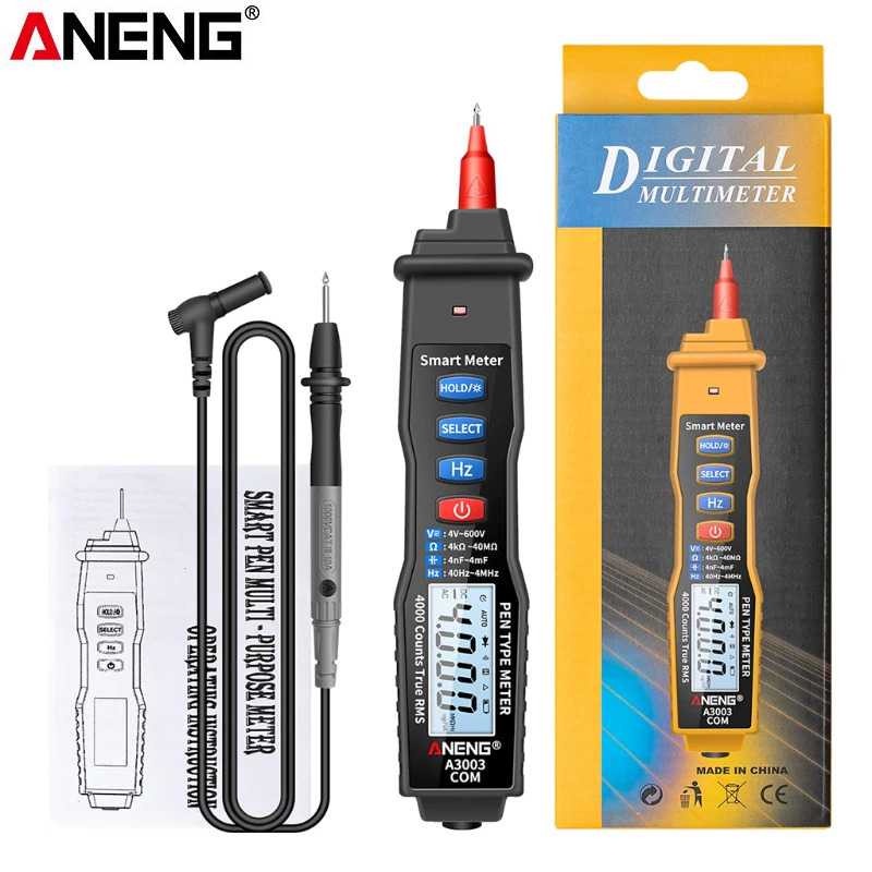 Digital Multimeter Kecil - Pen Tester Mutli Meter Multitester Mini