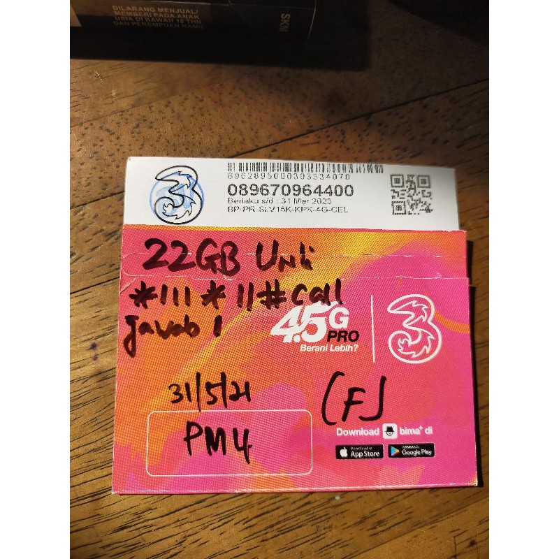 Sp Tri 22GB Unlimited 24jam