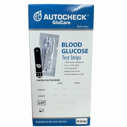 AUTOCHECK - Strip Cek Gula Darah Autocheck GLUCARE