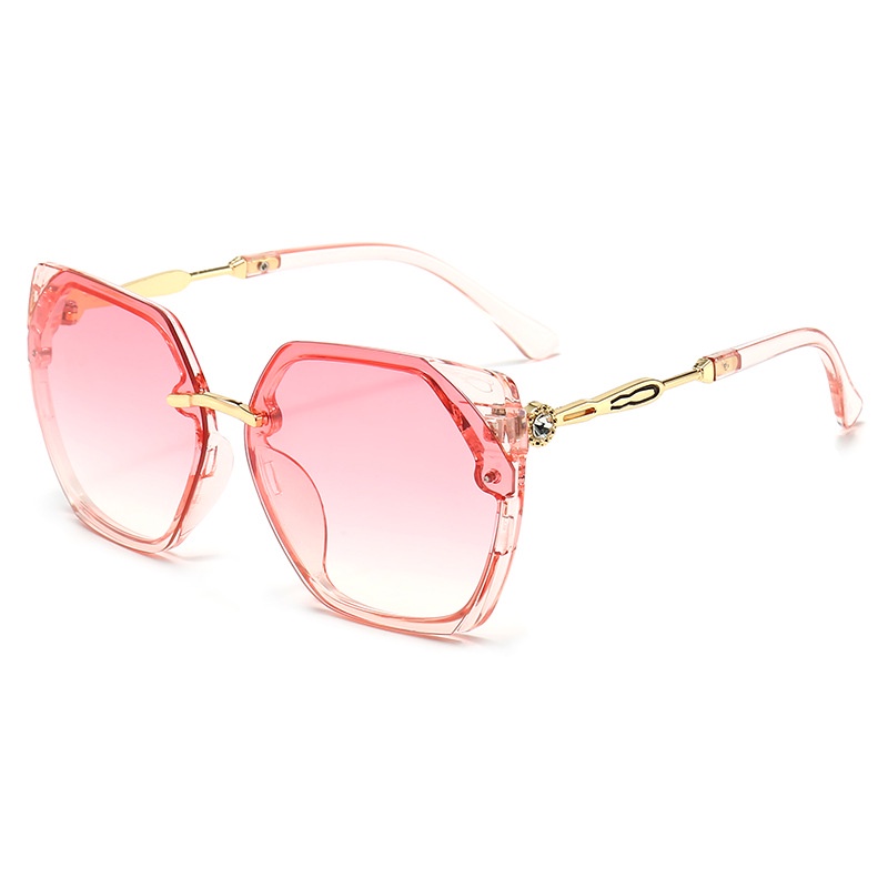 Kacamata Hitam Pelindung UV Bentuk Poligon Serbaguna