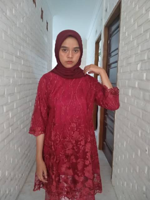 Baju kurung rossa