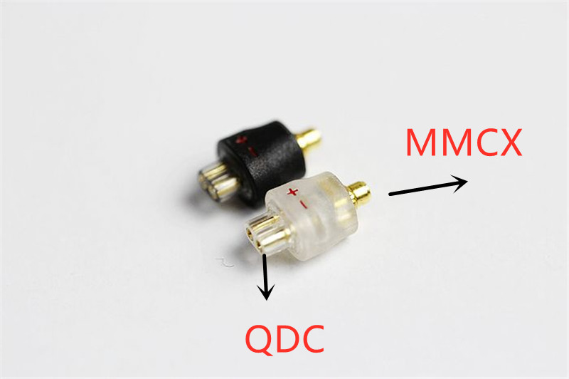 1 Pasang Adapter Konverter Audio Interface Qdc Ke Mmcx