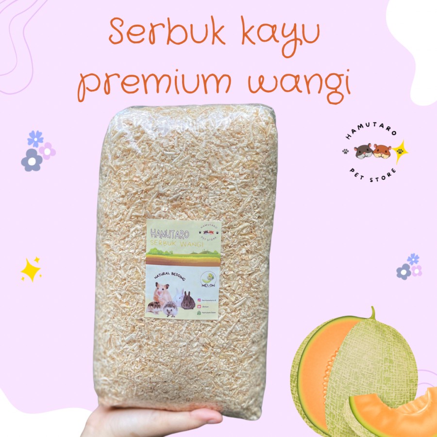 Serbuk Kayu Premium Wangi Natural Bedding By Hamutaro Store