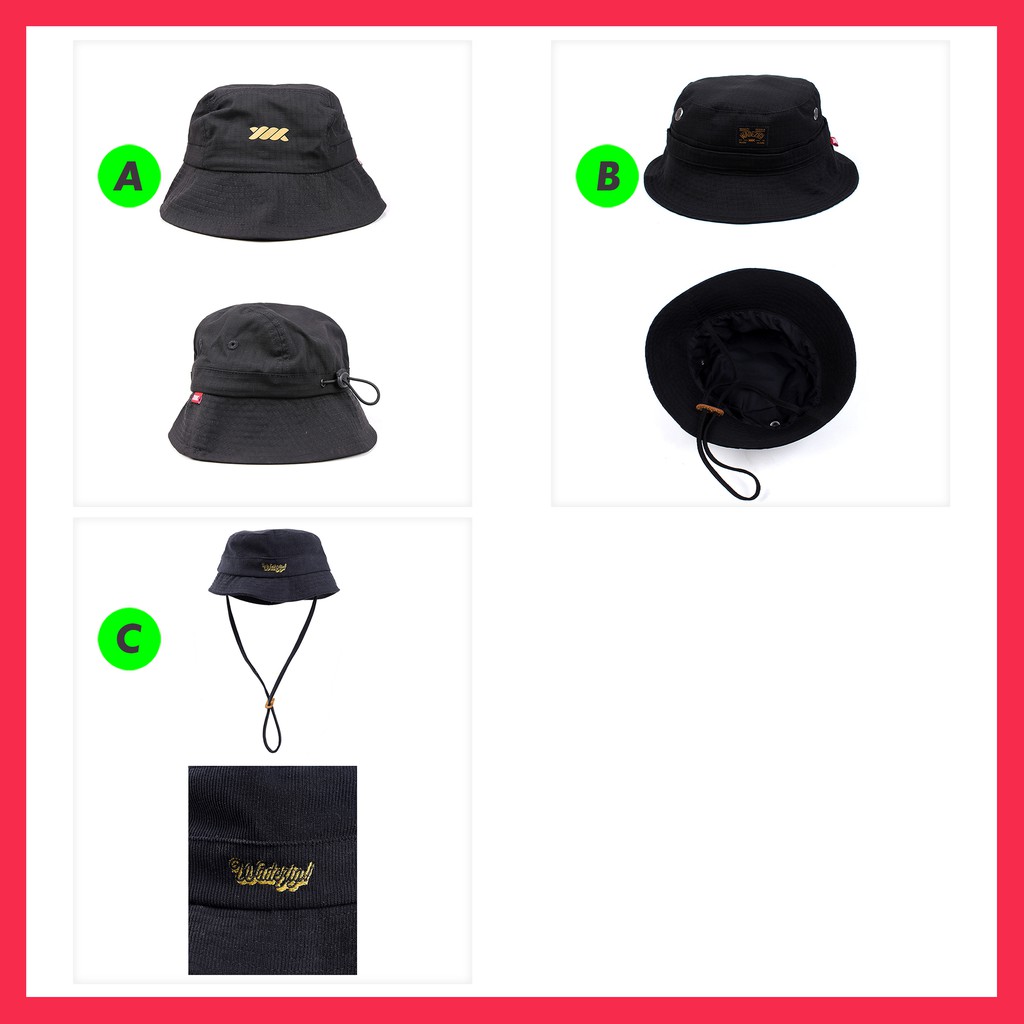 OVP-08 Topi Bucket / Bucket Hat / Topi Bucket Distro Bandung / WDZG / WADEZIG / 100% Original