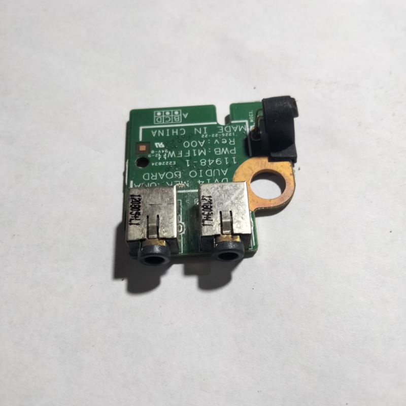 port audio Jack Original Laptop Dell Inspiron 15-3000 series