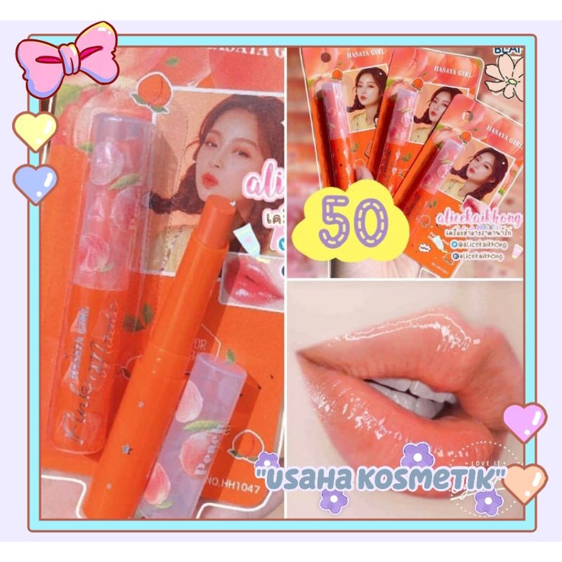 PROMO ECER LIP BALM HASAYA GIRL WATERMELON VIT.BIBIR NO.H1048