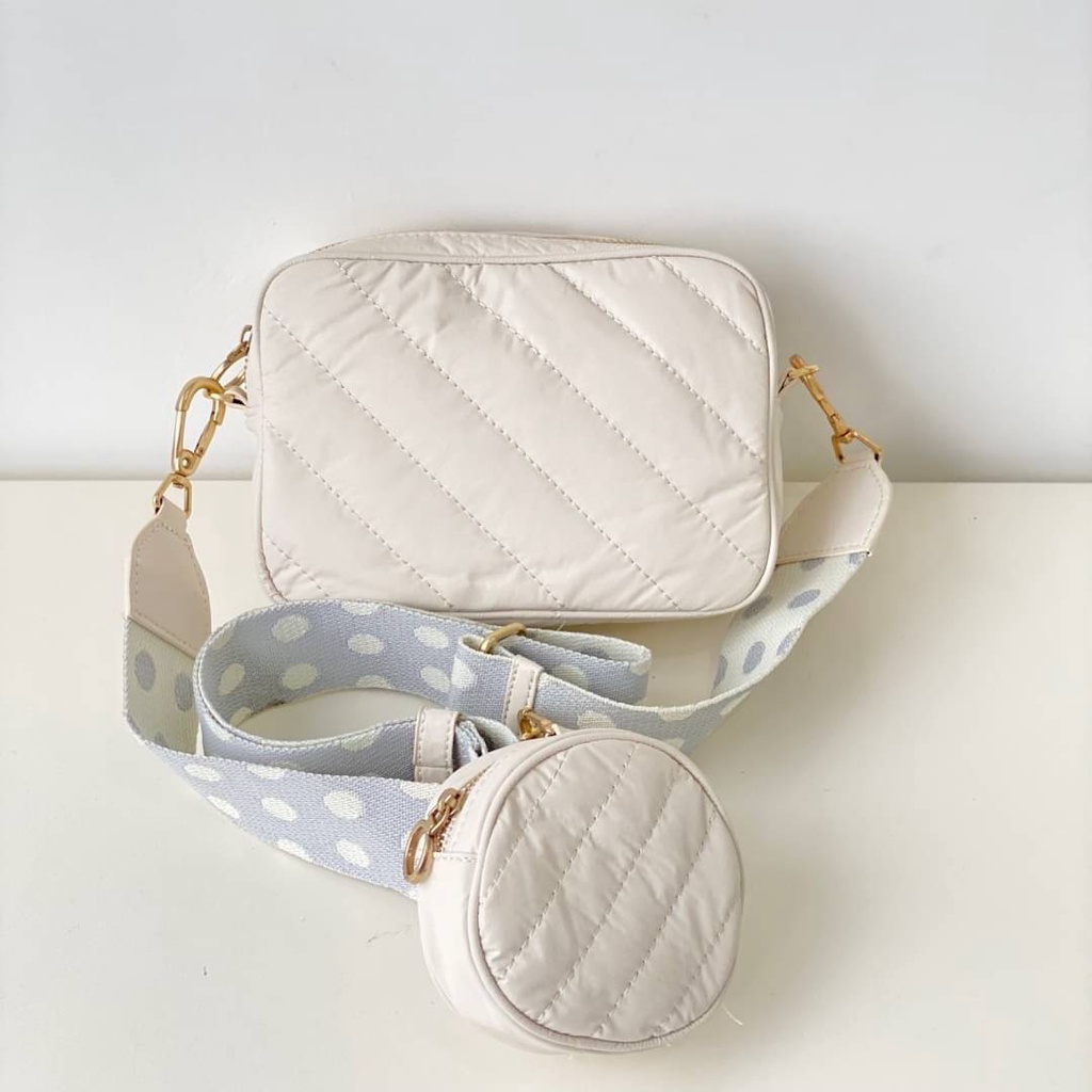 TAS WANITA|TAS CK CHAILLY PANELLED CROSSBODY BAG CK 1242