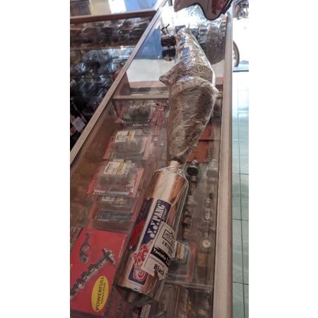 knapot muffler knalpot YYpang YY pang black cobra yamaha 110SS2 F1ZR fizR force1 force 1 poswan fosw