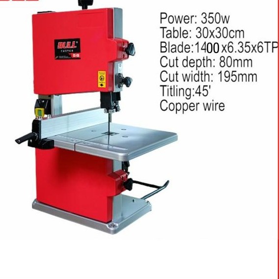 Bull BS-08 / Mesin Band Saw 8inch Bull Bs08 / Mesin Gergaji Pita Duduk